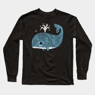 Whale Long Sleeve T-Shirt